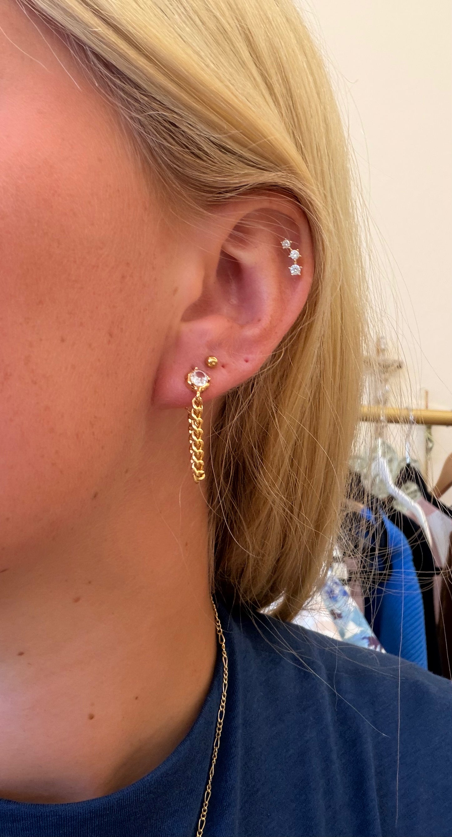 Chain Dangle Earrings