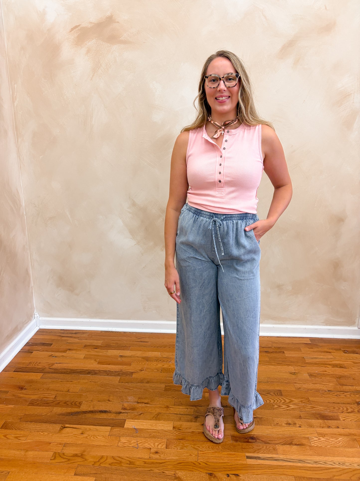 Eleanor Ruffle Pants
