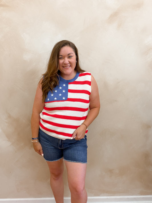 American Sweetheart Sweater Top