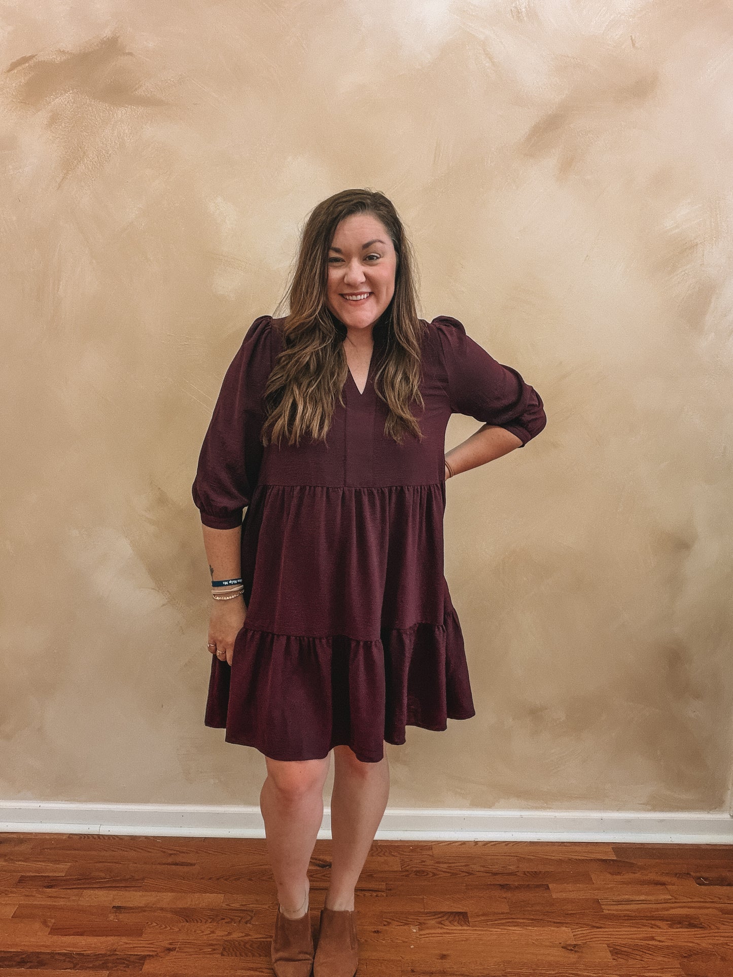 Ella Plum Dress