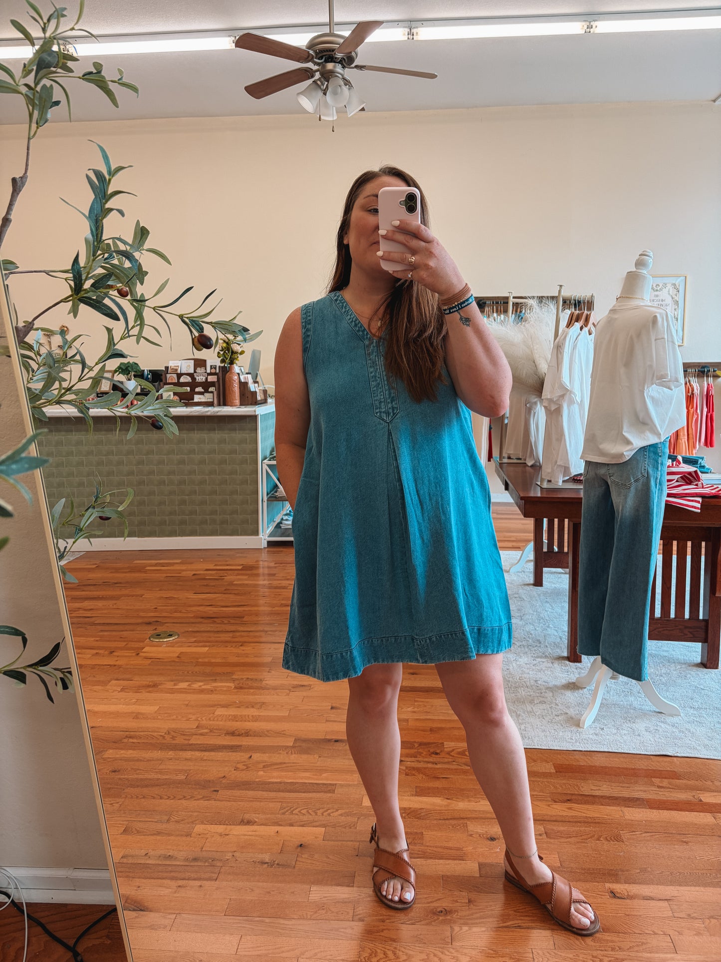 Mila Denim Dress