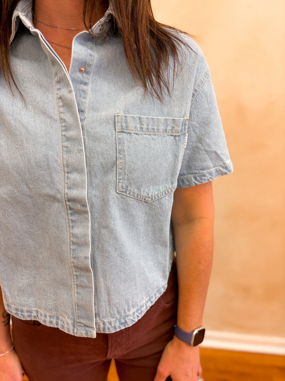 Anita Denim Top