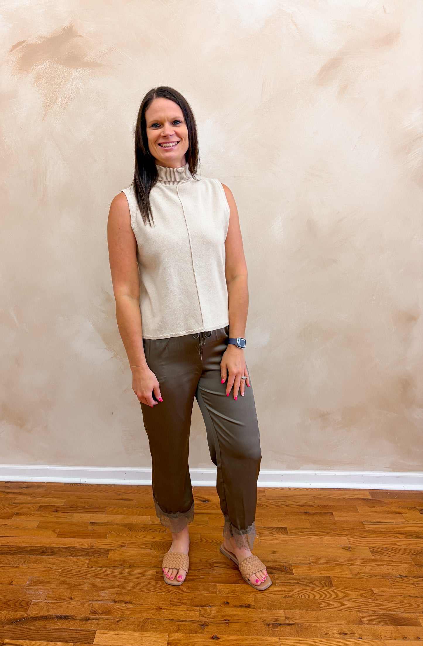 Rosemary Sweater Top | Ecru