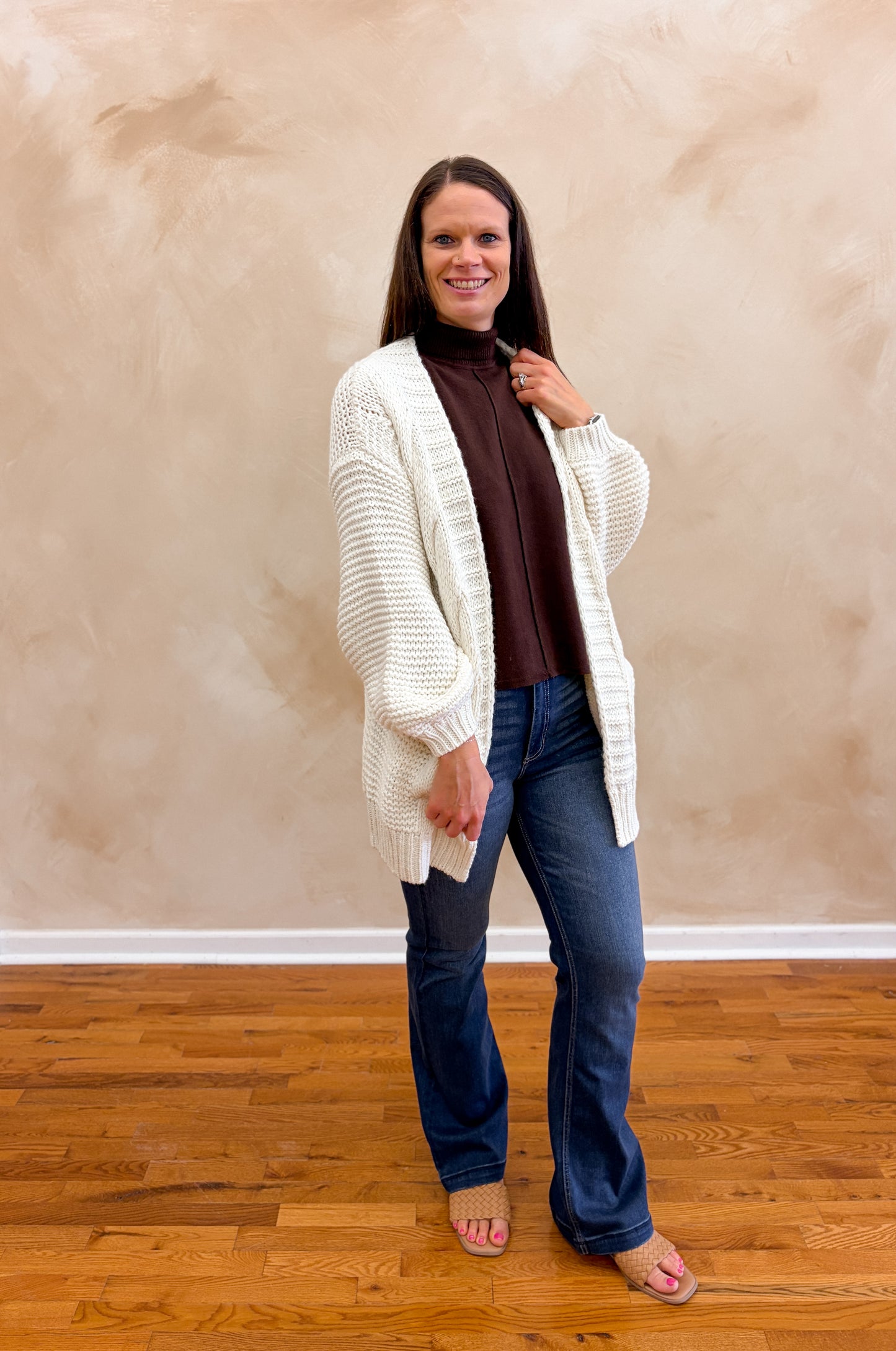 Rosemary Sweater Top | Chocolate