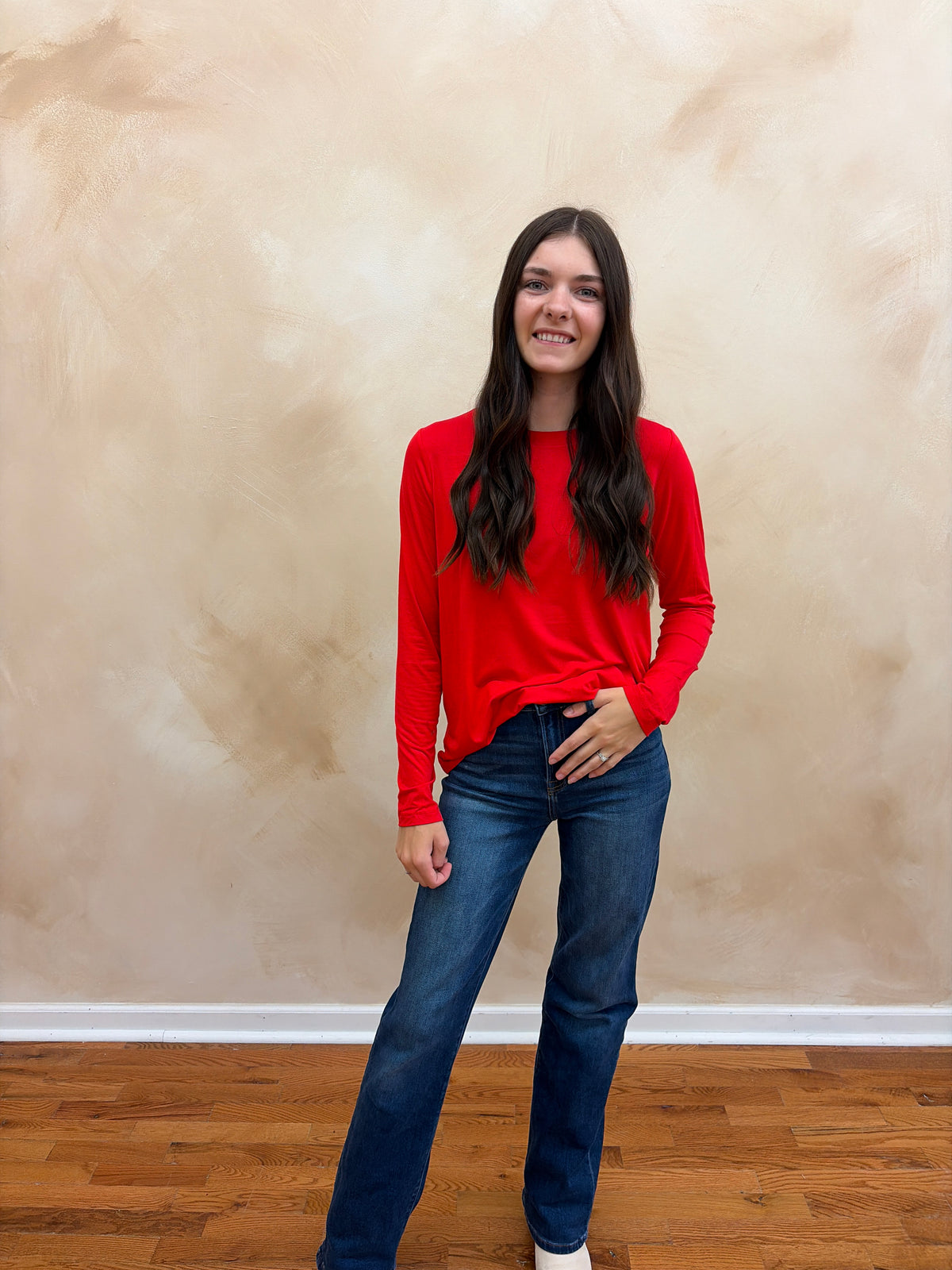 Lexi Everyday Long Sleeve | True Red