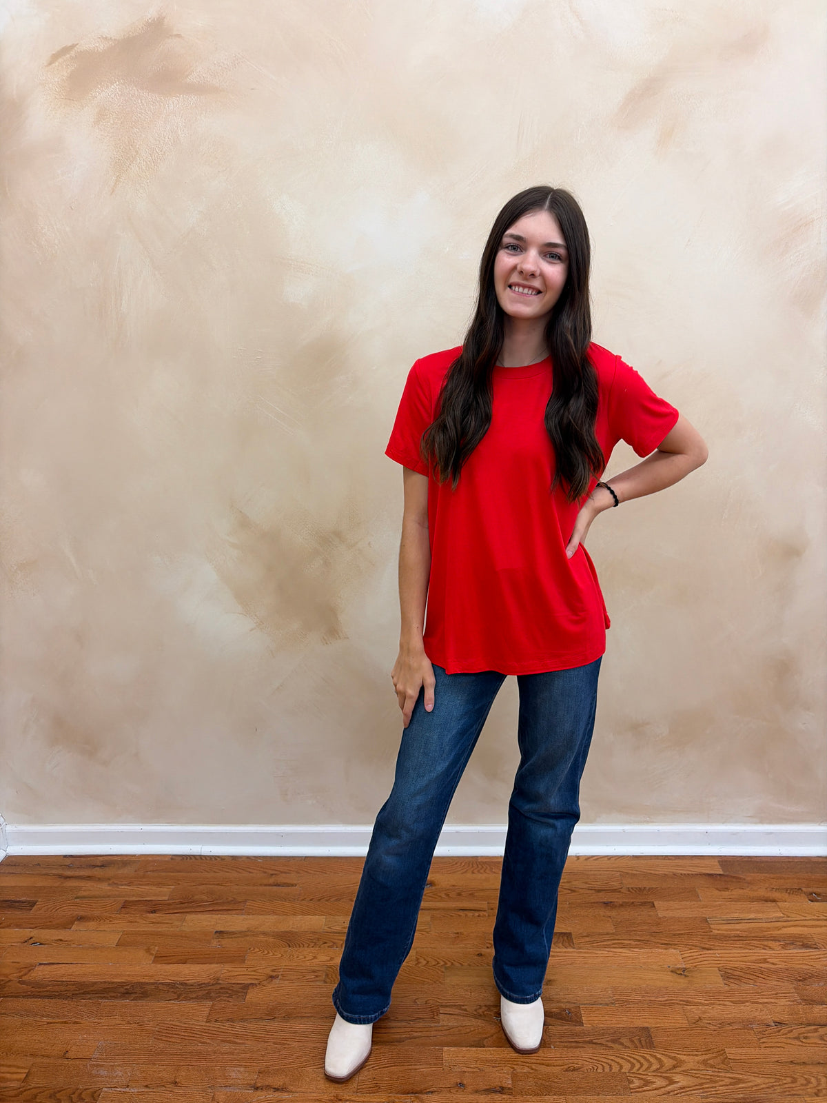 Ellie Everyday Shirt | True Red