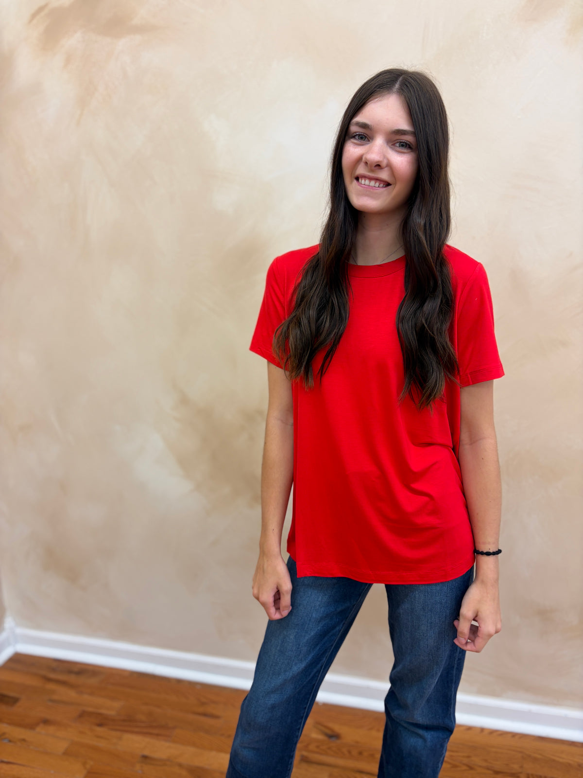 Ellie Everyday Shirt | True Red