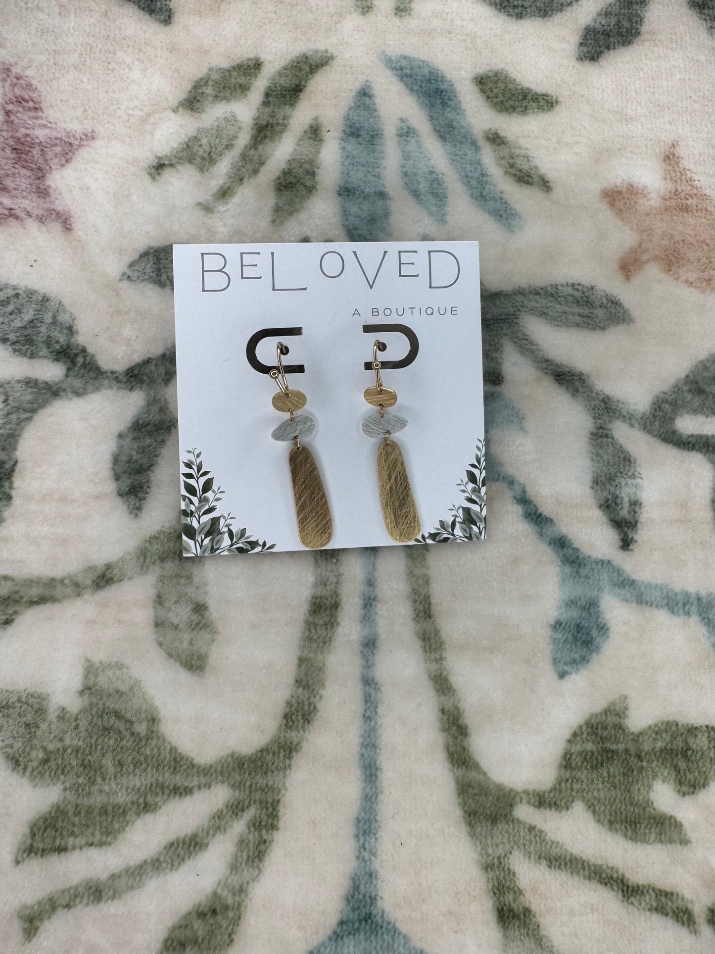 Multicolored Dangle Earrings