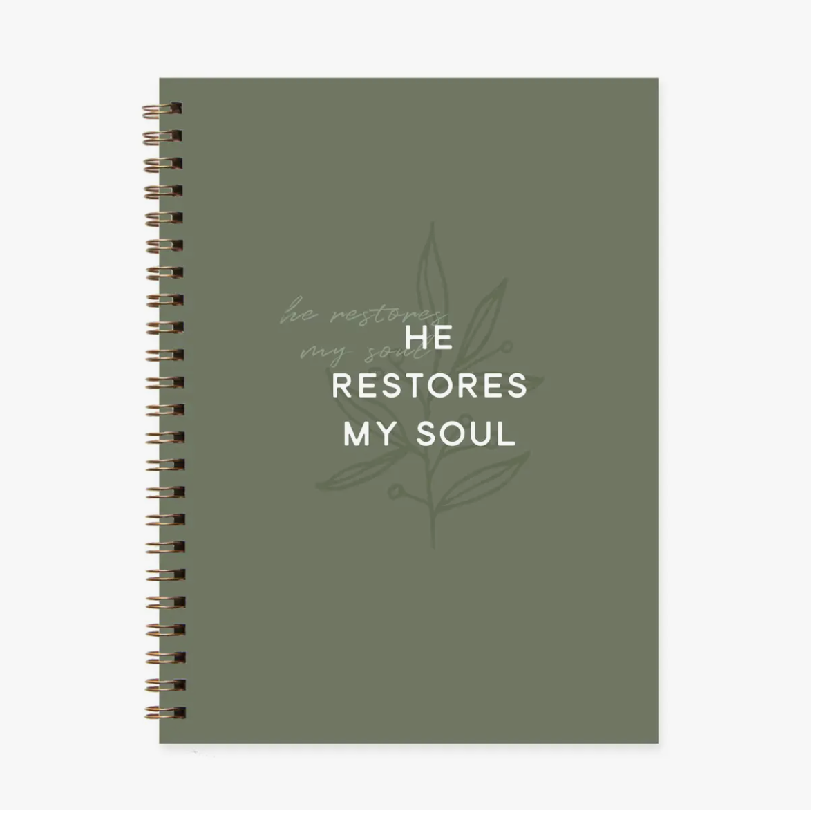 Prayer Journal | He Restores my Soul