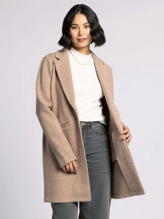 Kenzie Coat | Oat Brown