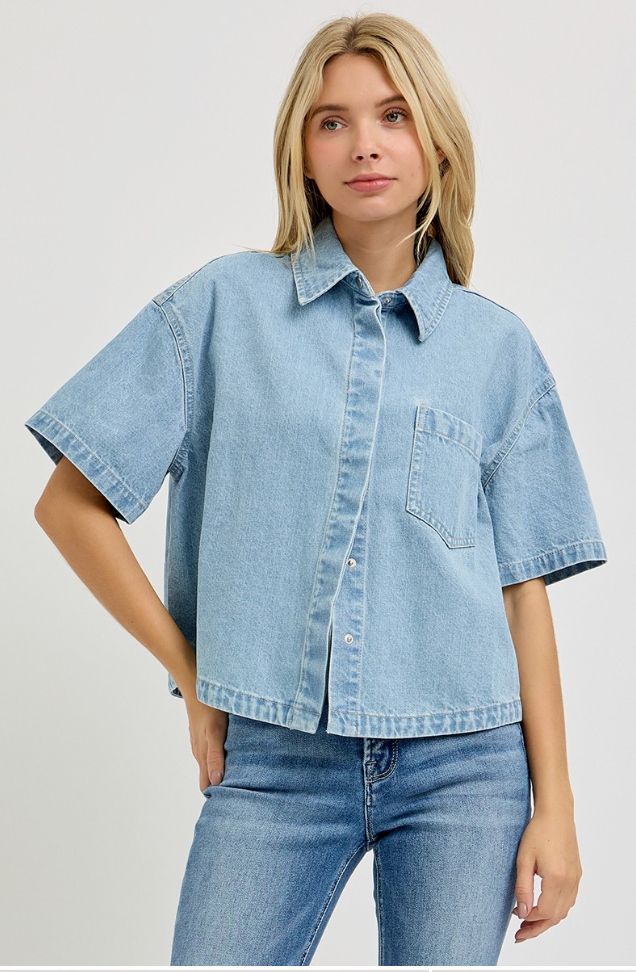 Anita Denim Top