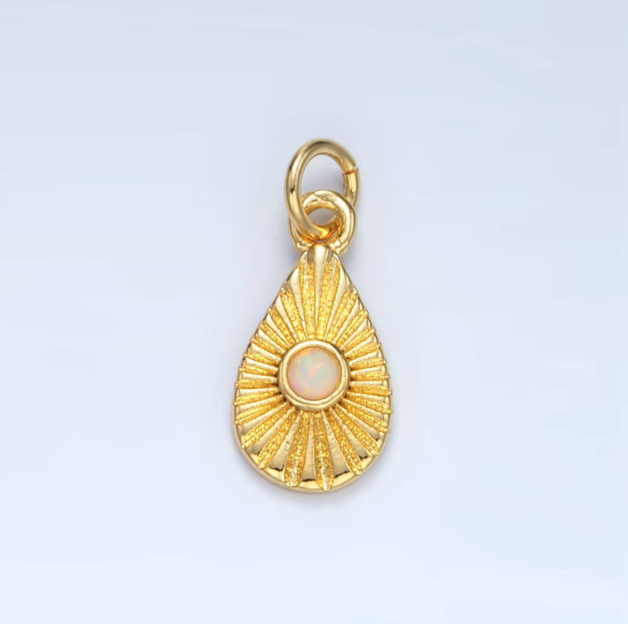 Opal Teardrop | Gold