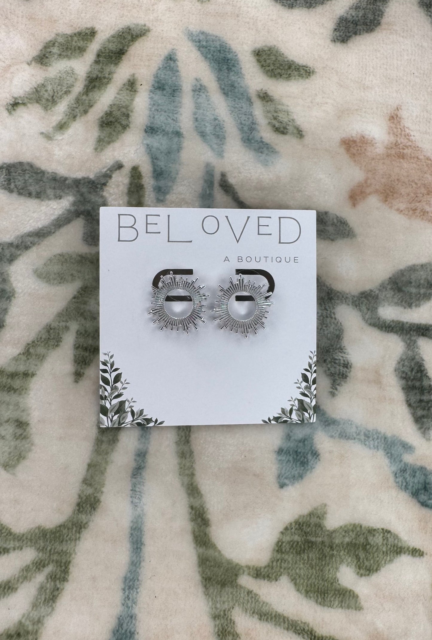 Silver Circle Studs