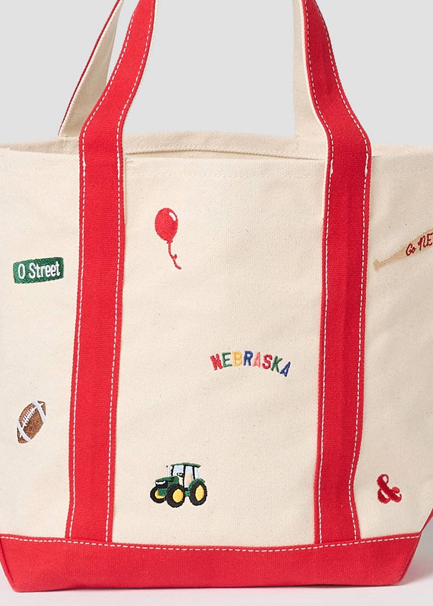 Nebraska Icons Tote | Small