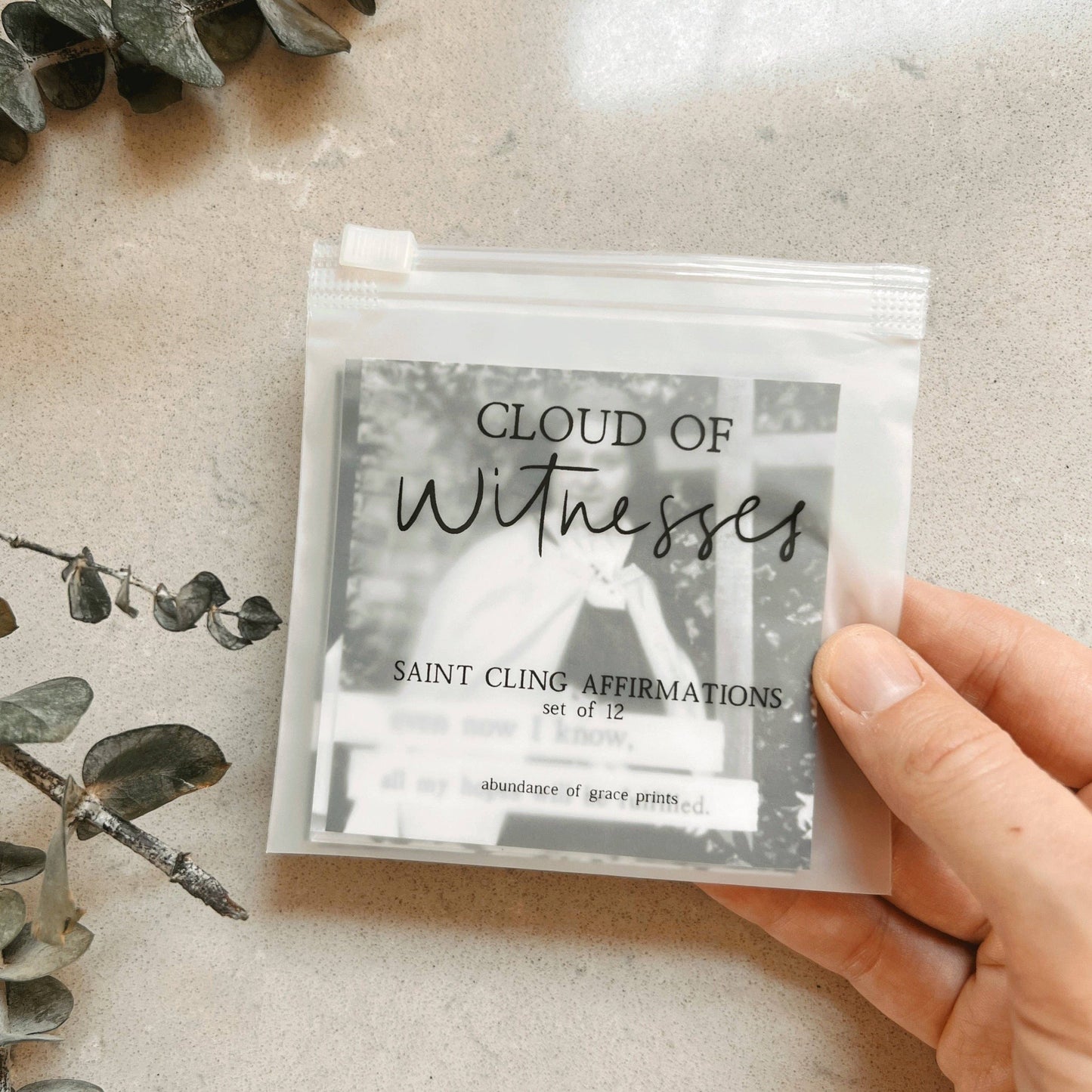 Cloud of Witnesses | Saint Cling Affirmations