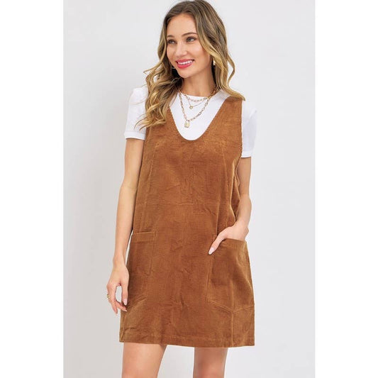 Catherine Corduroy Jumper | Camel