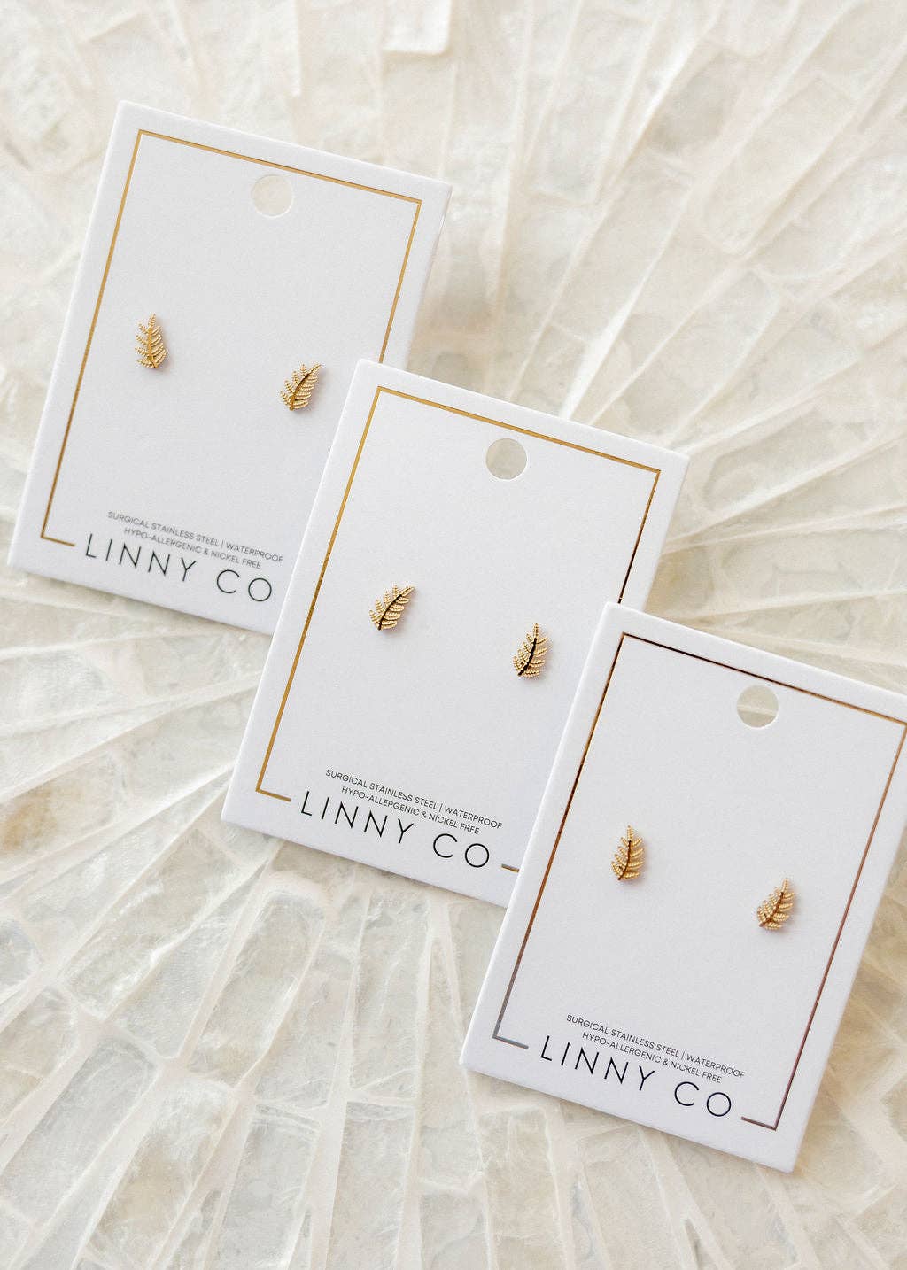 Screwback Stud Earrings - Sylvie