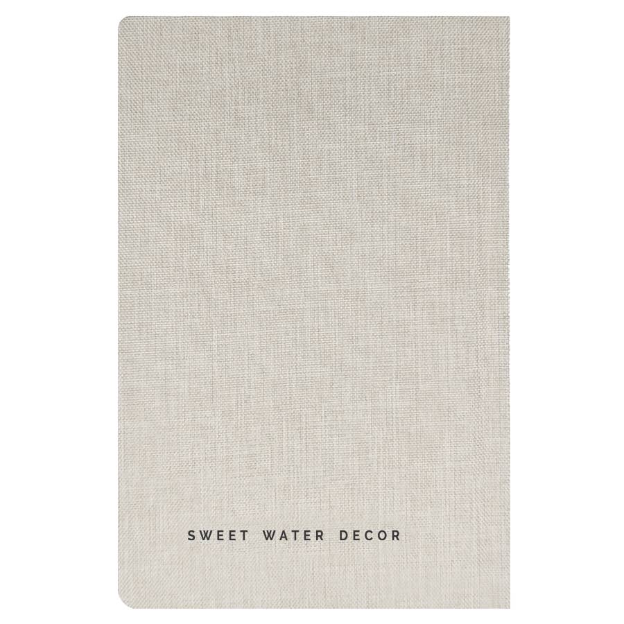 One Line A Day Fabric Journal - Tan
