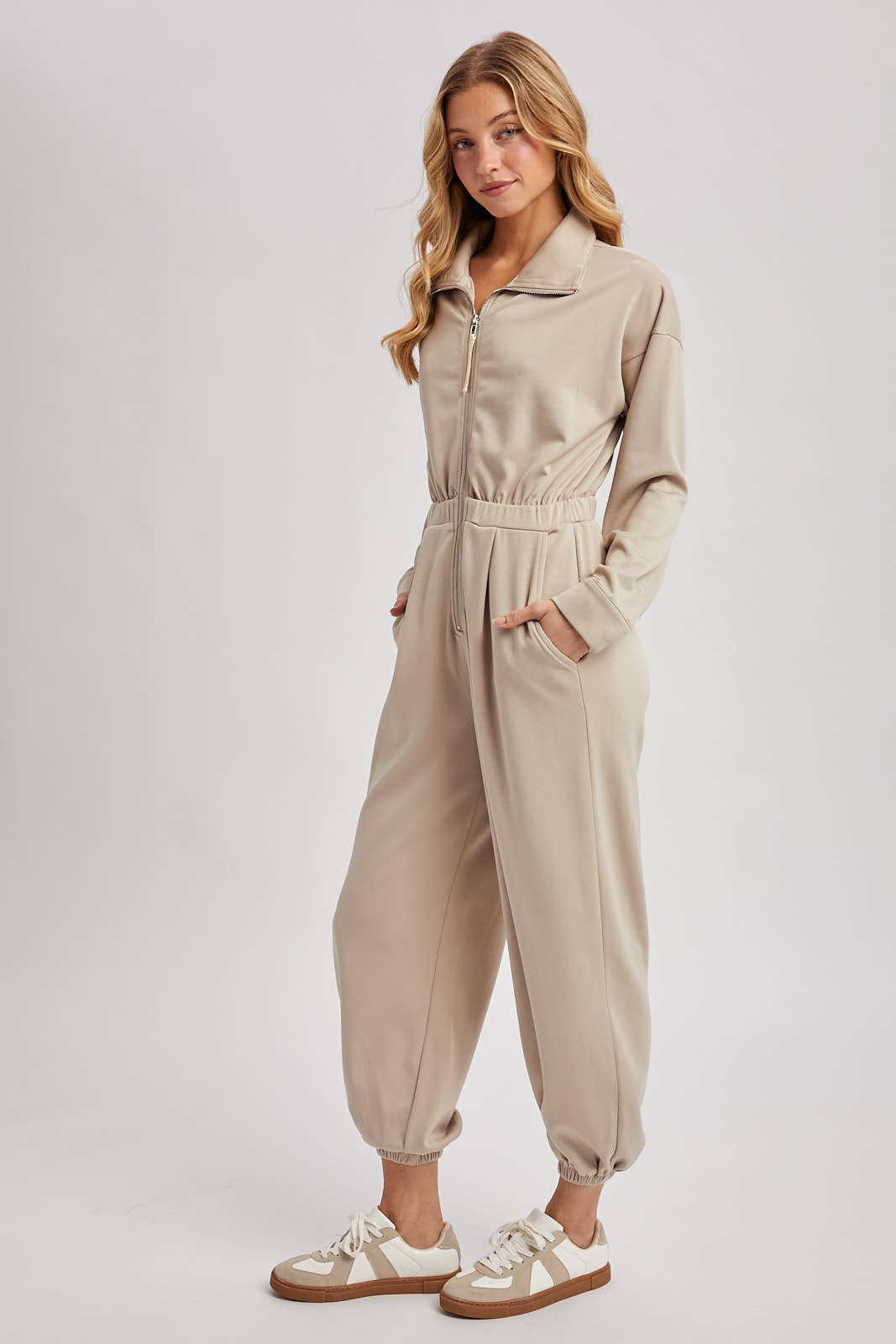 Andie Zip-Up Jumpsuit