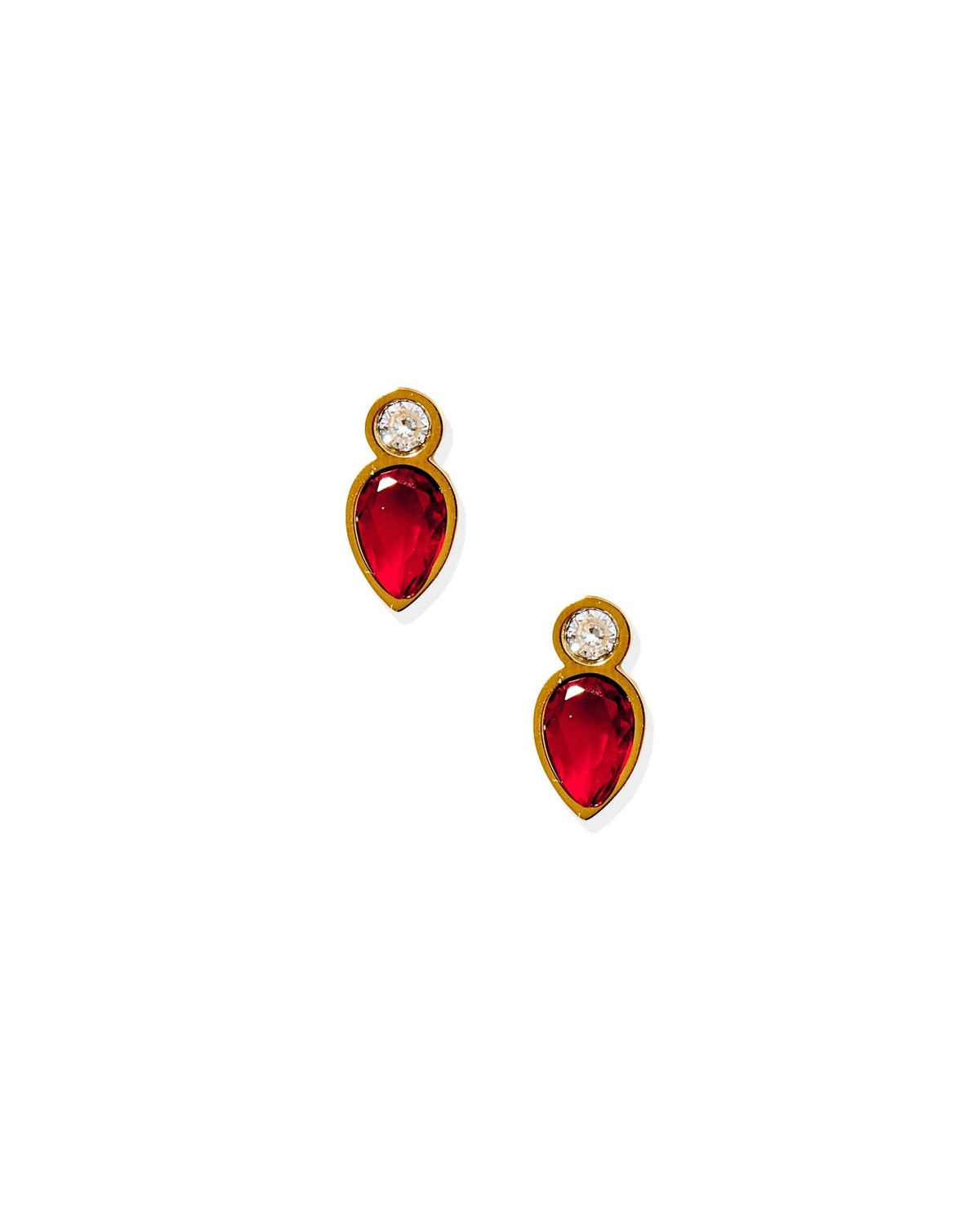 Screwback Stud Earrings - Starla Light