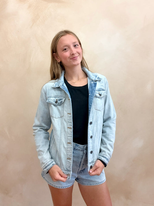 Light Wash Denim Jacket