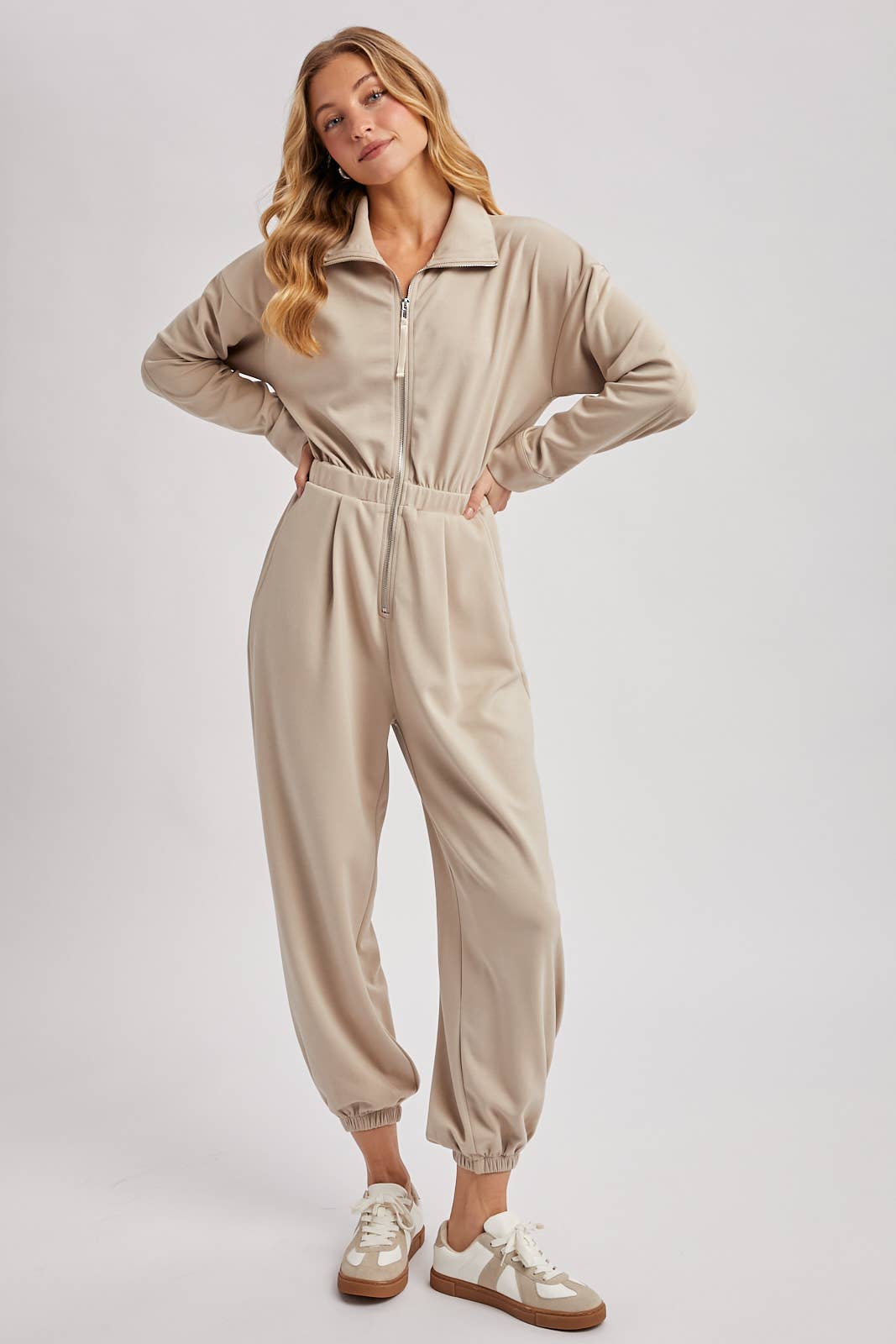 Andie Zip-Up Jumpsuit
