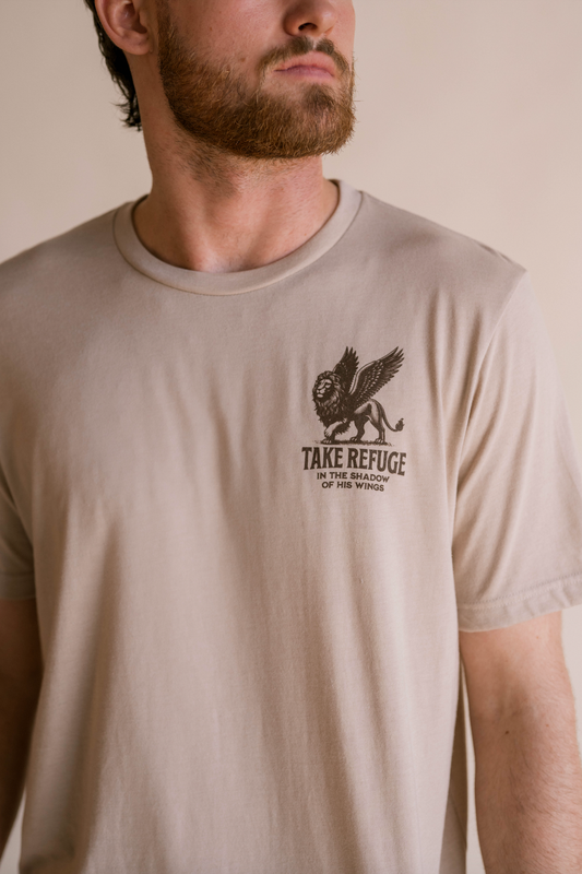 Take Refuge Tee- Mens | Christian Tee