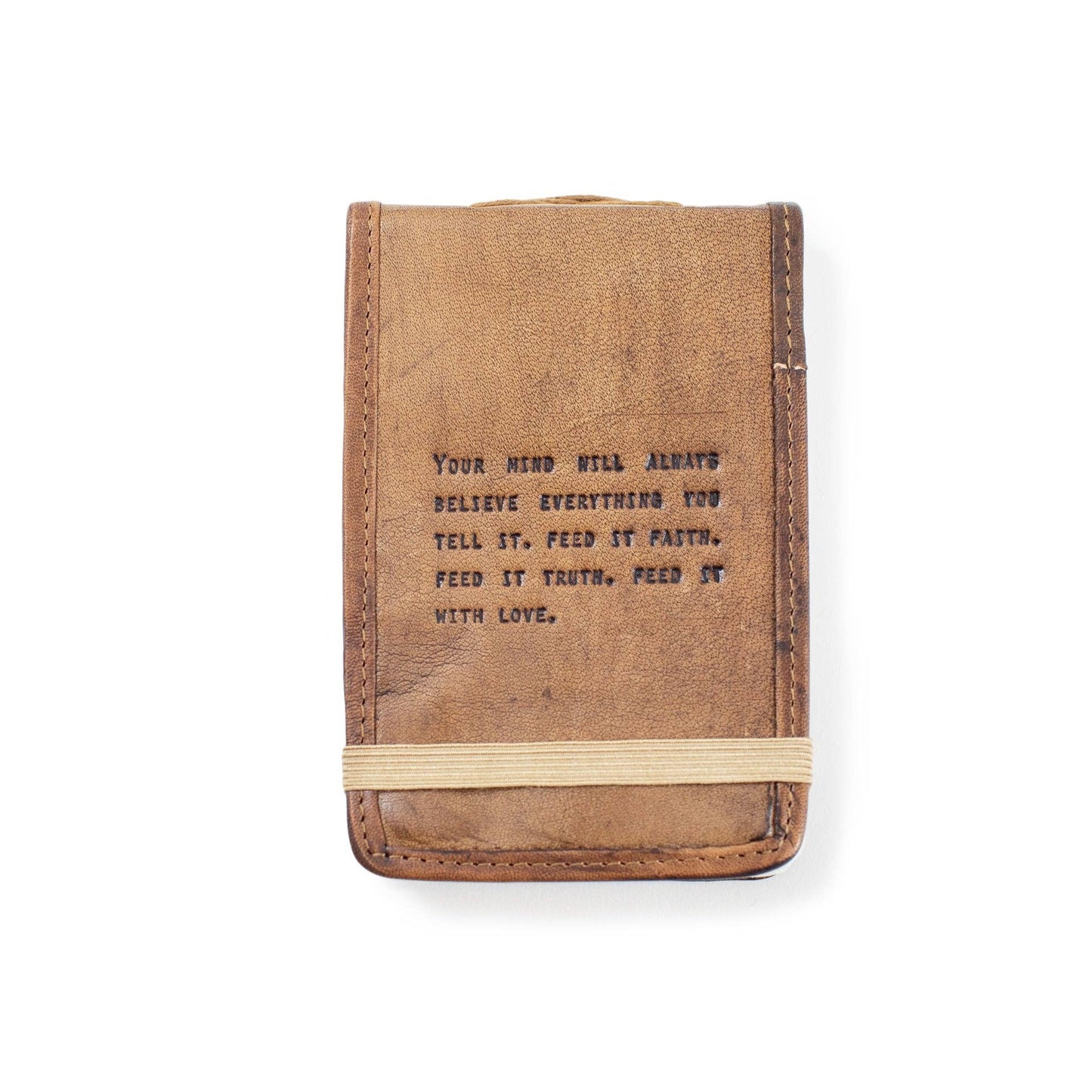 Mini Faith, Truth & Love Leather Journal