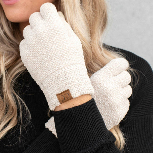 Chenille Touchscreen Glove