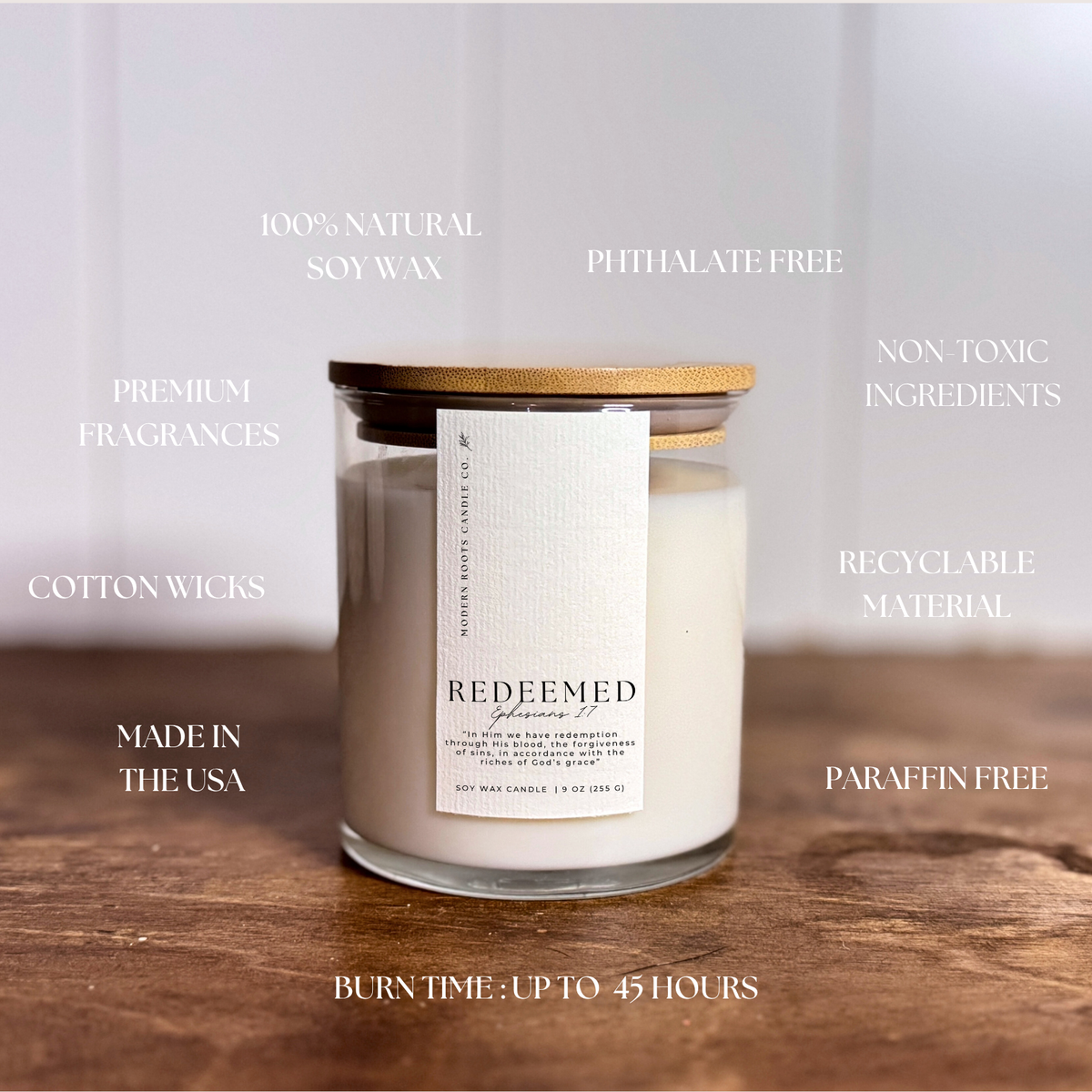 Redeemed | Eucalyptus & Mint | 9 oz.