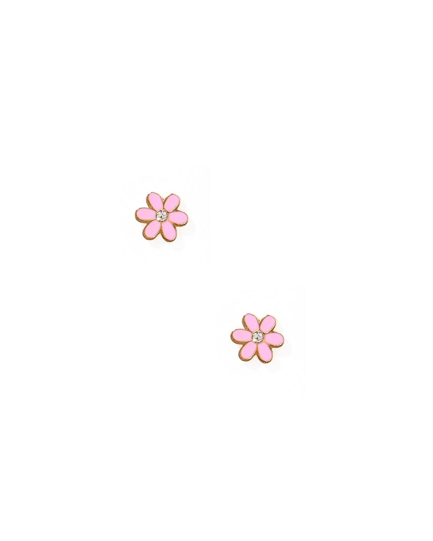 Screwback Stud Earrings - Alli Pink
