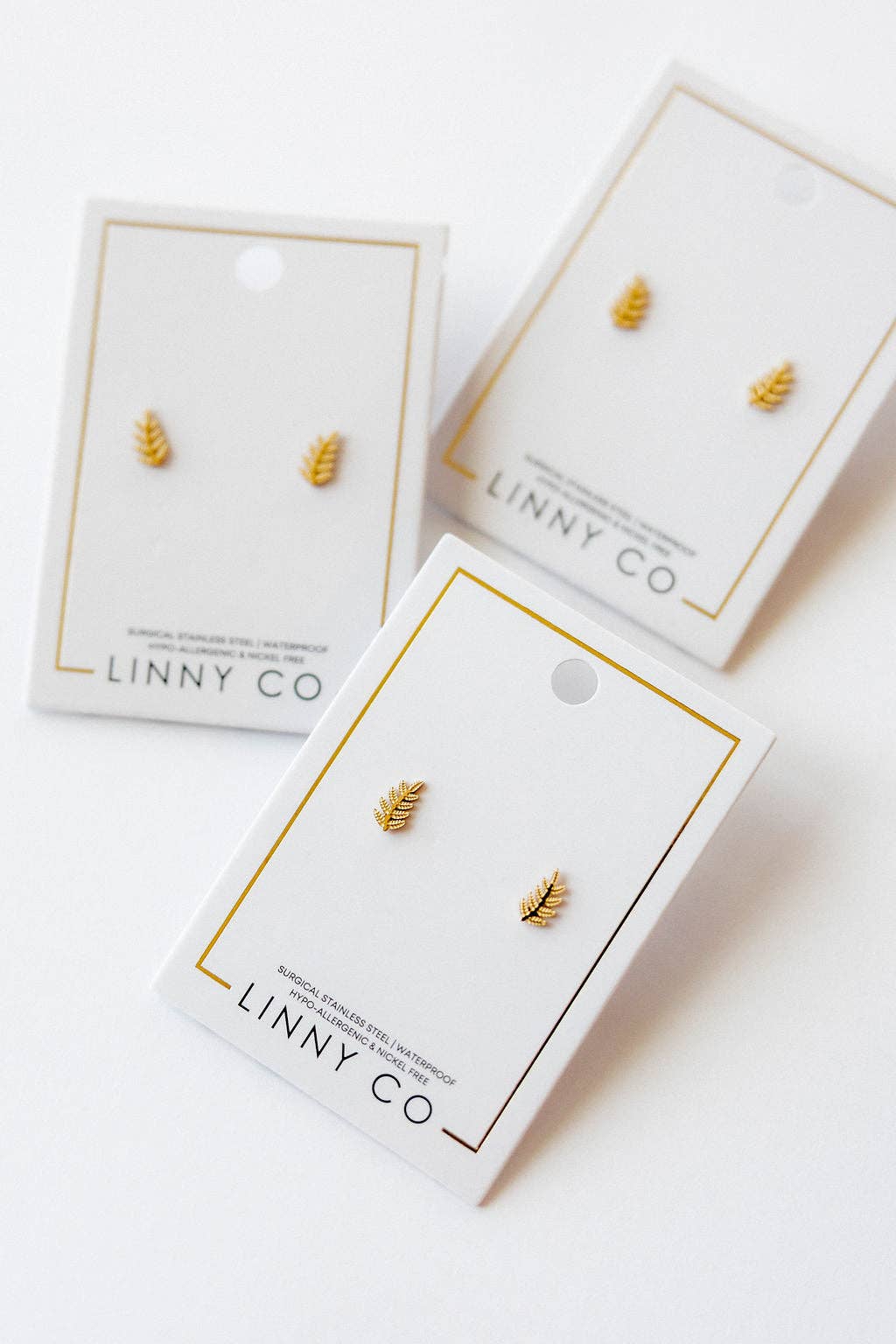 Screwback Stud Earrings - Sylvie