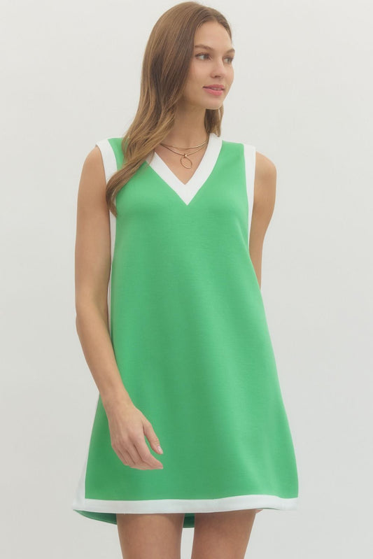 Ashley Athletic Dress | Kelly Green