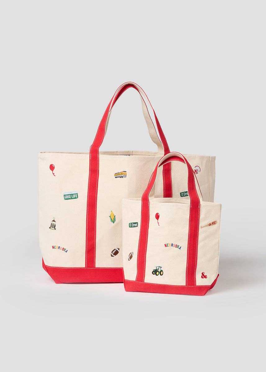 Nebraska Icons Tote | Small