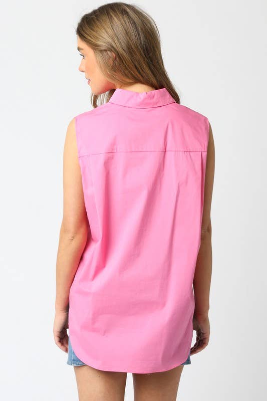 Aria Pink Blouse
