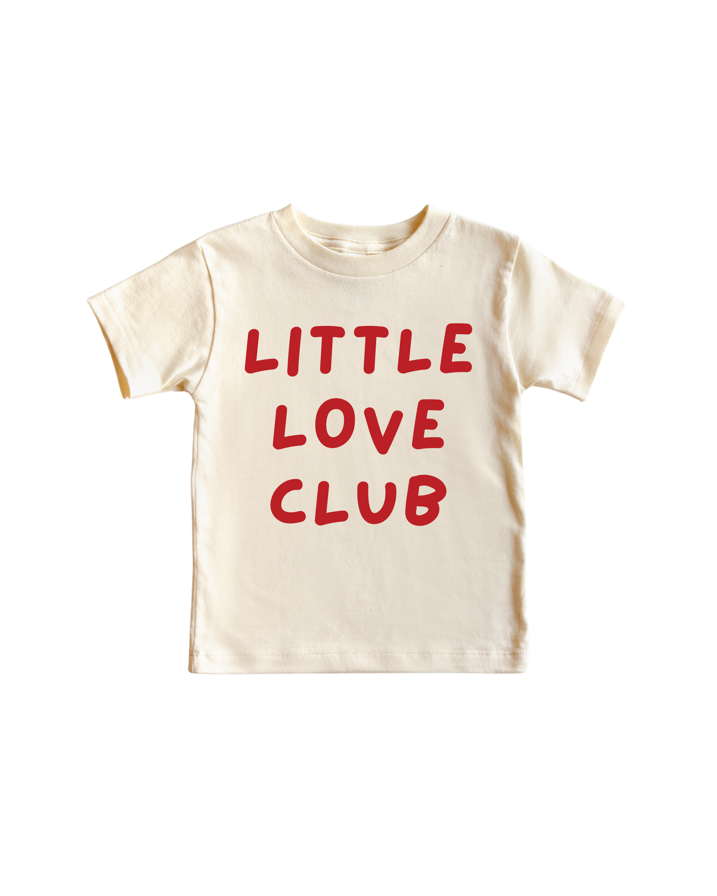 Little Love Club Tee | Eggshell