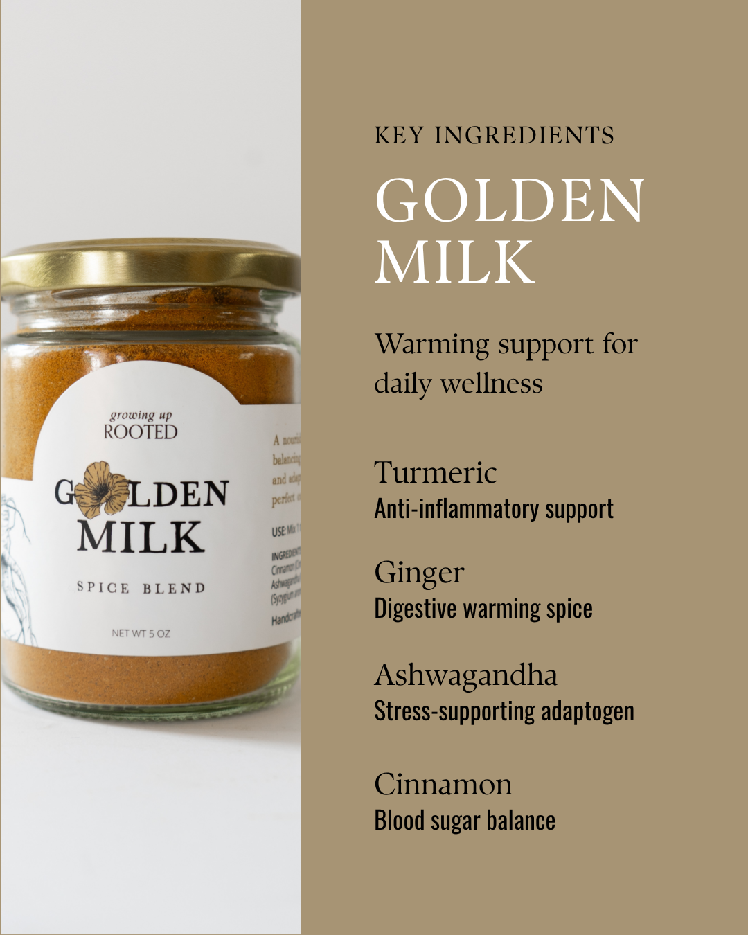 Golden Milk | Turmeric Latte Blend for Relaxation