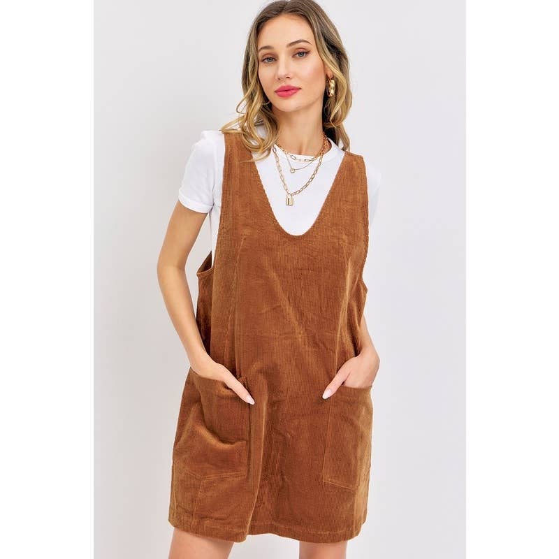 Catherine Corduroy Jumper | Camel