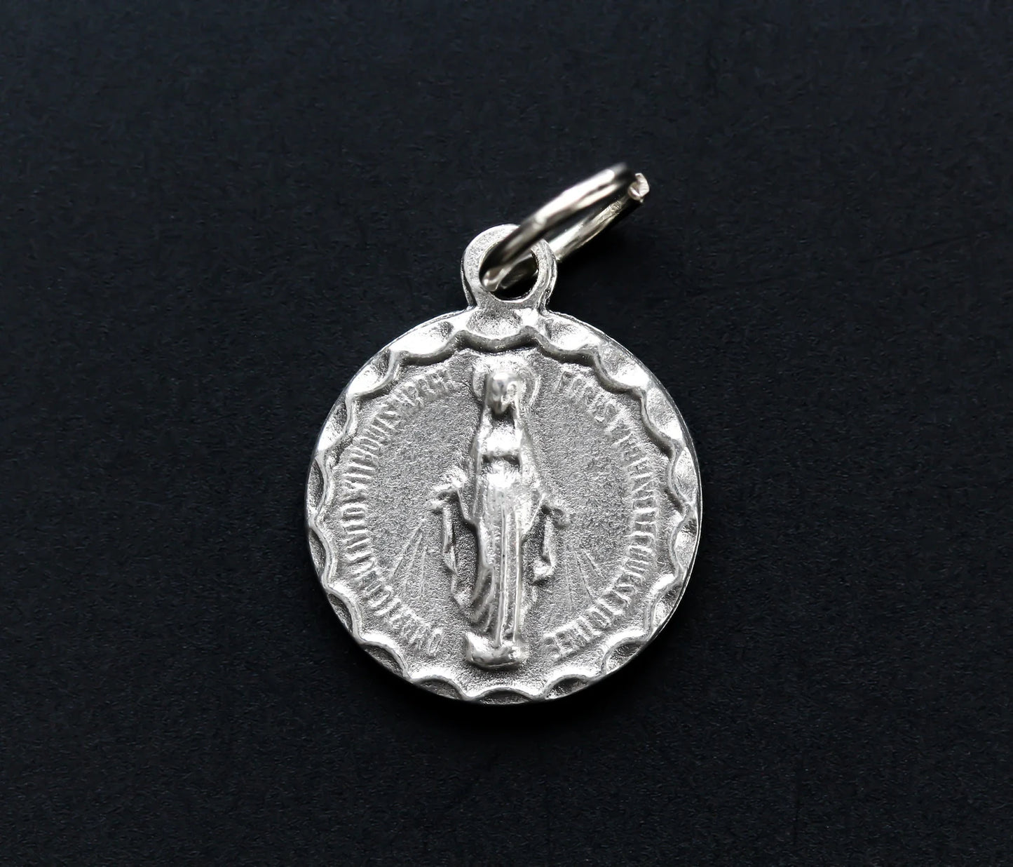Round Miraculous Medal