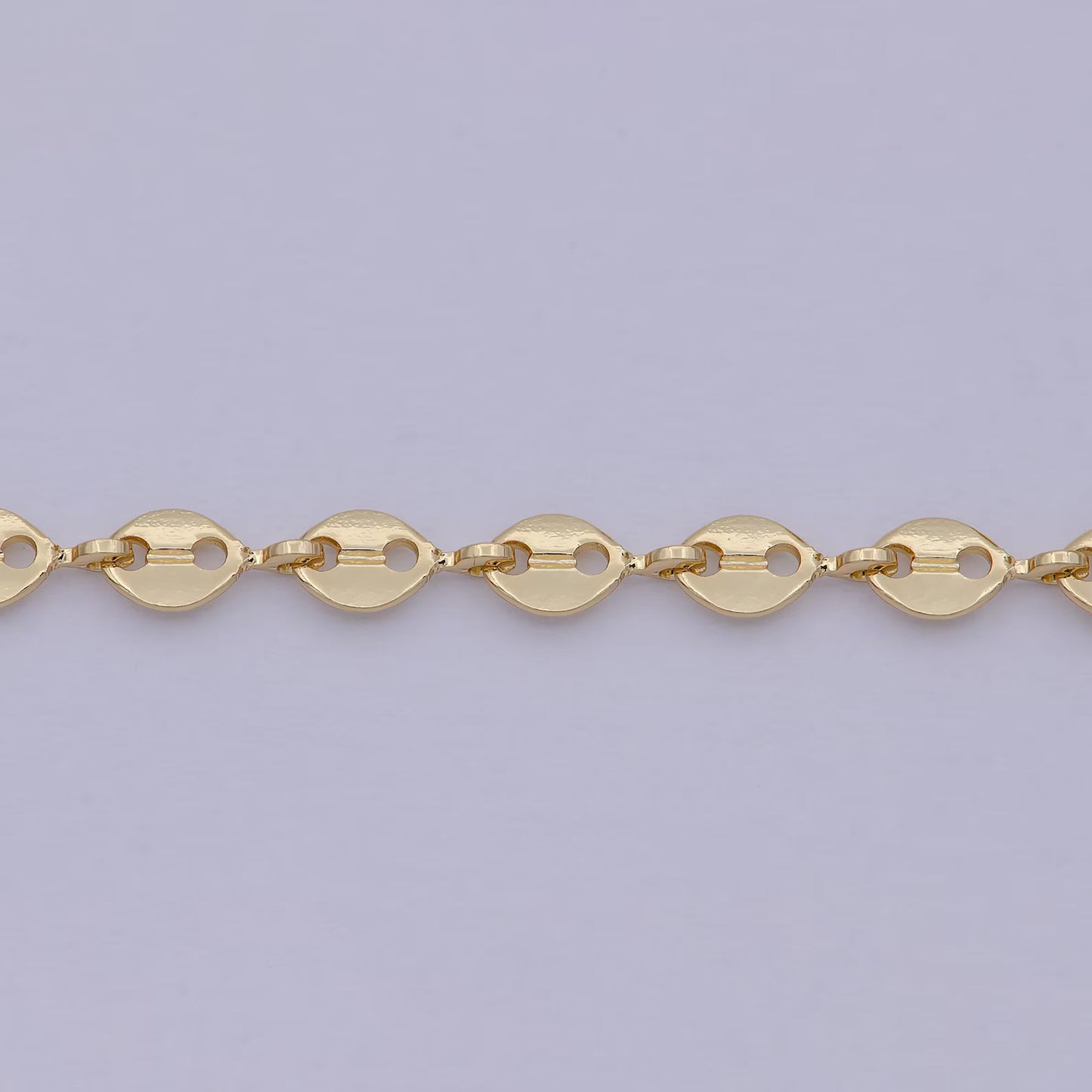 Gold Oval Chain | 22in