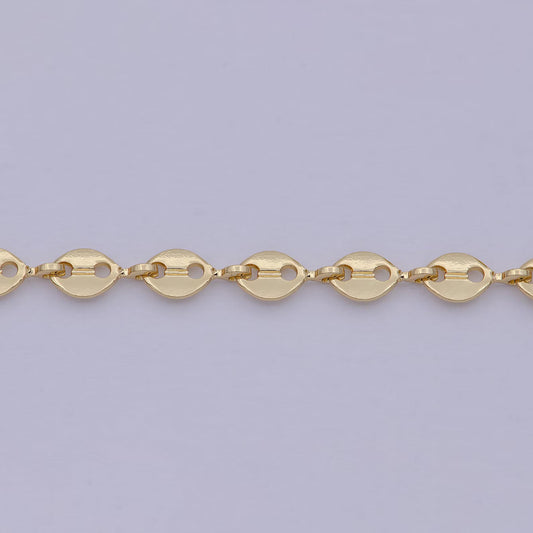 Gold Oval Chain | 22in