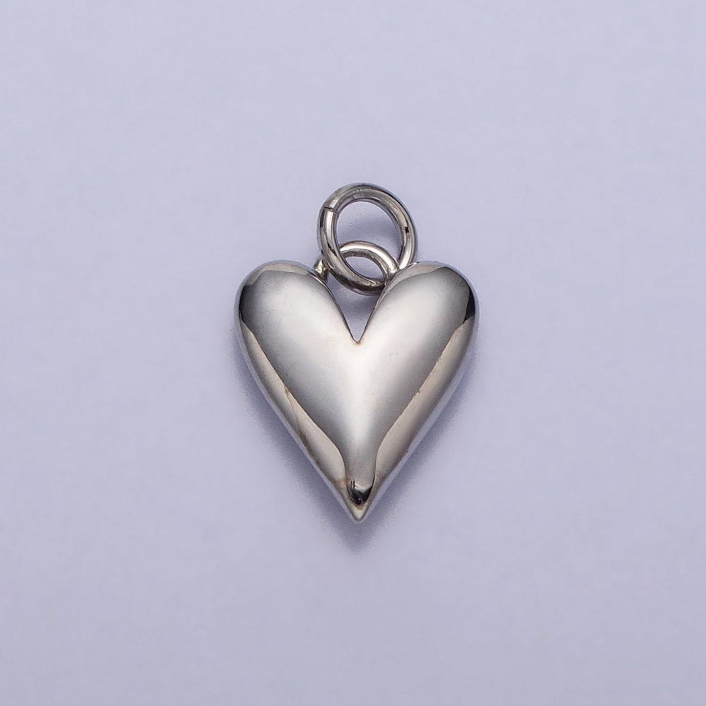 Mini Puff Heart | Silver