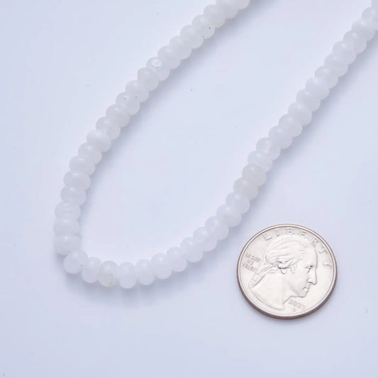 White Beaded Necklace