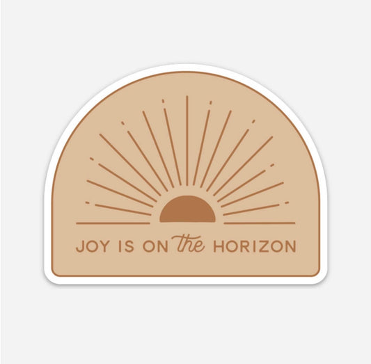 Joy on the Horizon Sticker